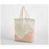 Sac shopping imprimé vague
