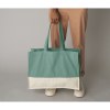 Sac shopping bicolore
