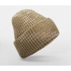 Bonnet tricoté avec zone de marquage