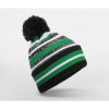 Bonnet avec pompon pour supporters