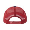 Casquette 5 pans style trucker en coton
