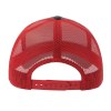 Casquette 5 pans style trucker en coton