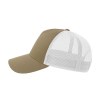 Casquette 5 pans style trucker en coton
