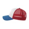 Casquette 5 pans style trucker en coton