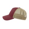 Casquette 5 pans style trucker en coton