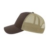 Casquette 5 pans style trucker en coton