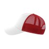 Casquette 5 pans style trucker en coton