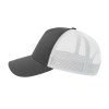 Casquette 5 pans style trucker en coton