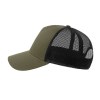 Casquette 5 pans style trucker en coton