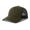 Casquette 5 pans style trucker en coton
