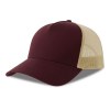 Casquette 5 pans style trucker en coton