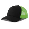 Casquette 5 pans style trucker en coton