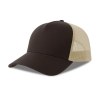 Casquette 5 pans style trucker en coton