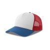 Casquette 5 pans style trucker en coton