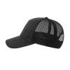 Casquette style trucker en faux daim