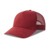 Casquette style trucker en faux daim