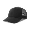 Casquette style trucker en faux daim