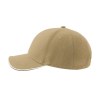Casquette 6 pans contrastée