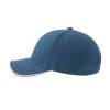 Casquette 6 pans contrastée