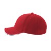 Casquette 6 pans contrastée