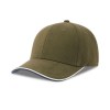 Casquette 6 pans contrastée