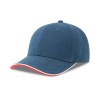 Casquette 6 pans contrastée