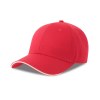 Casquette 6 pans visière sandwich