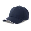 Casquette 6 pans visière sandwich