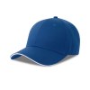 Casquette 6 pans visière sandwich