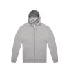 Sweat zippé à capuche unisexe