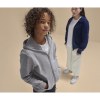 Sweat zippé à capuche unisexe