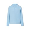 Polo piqué enfant manches longues