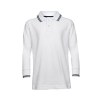 Kids’ long sleeve piqué polo shirt