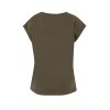 Ladies regular extended shoulder tee