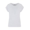 Ladies regular extended shoulder tee
