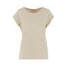 Ladies regular extended shoulder tee