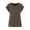 Ladies regular extended shoulder tee
