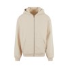 Sweat à capuche zippé ample