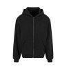Sweat à capuche zippé ample