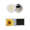 Badge AIMANTÉ - Rectangle Finition Brillant 45 x 68 mm