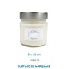 Bougie végétale GRASSE Ronde 135g - France Baies givrées