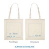 Sac coton DANUBE 145 - Europe Ecru