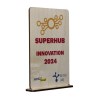 Trophée en bois RECTANGLE - France 3 mm