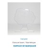 Trophée en plexiglas ARBRE - France 3 mm