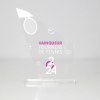 Trophée en plexiglas PICS - France 3 mm