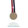 Médaille made in France ronde - 50 mm