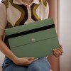 Pochette ordinateur en cuir made in France
