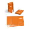 Porte carte grise 3 volets - puht sérigraphie 1 couleur 1 face