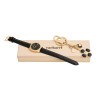 Parure Vivienne Noir (porte-clefs & montre)
