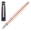 Stylo plume Chronobike Rose Doré Marine